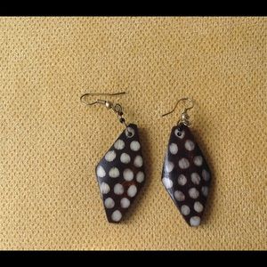 Stunning Shield Shapes Earrings.